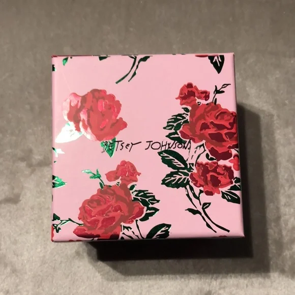 Betsey Johnson Women’s Rhinestone Bow Earrings - Picture 2 of 3